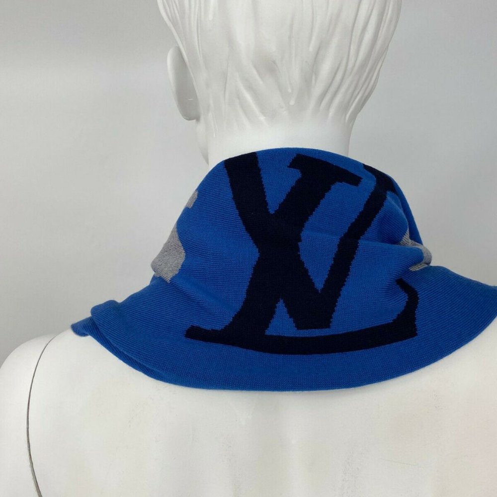 New Authentic Louis Vuitton 100% Wool LV Forward Scarf M73418 - Picture 2 of 12